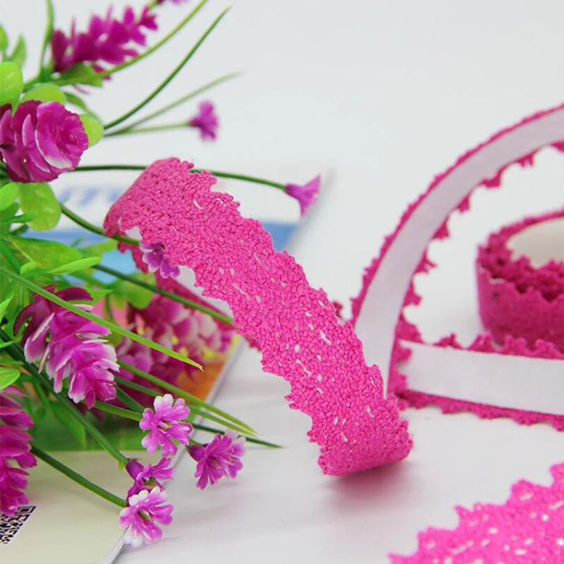 Popular Useful Fabric lace cotton double tape photo frame jewelry decoration DIY manual Lace tape double lace tape
Popular Useful Fabric lace cotton double tape photo frame jewelry decoration DIY manual Lace tape double lace tape