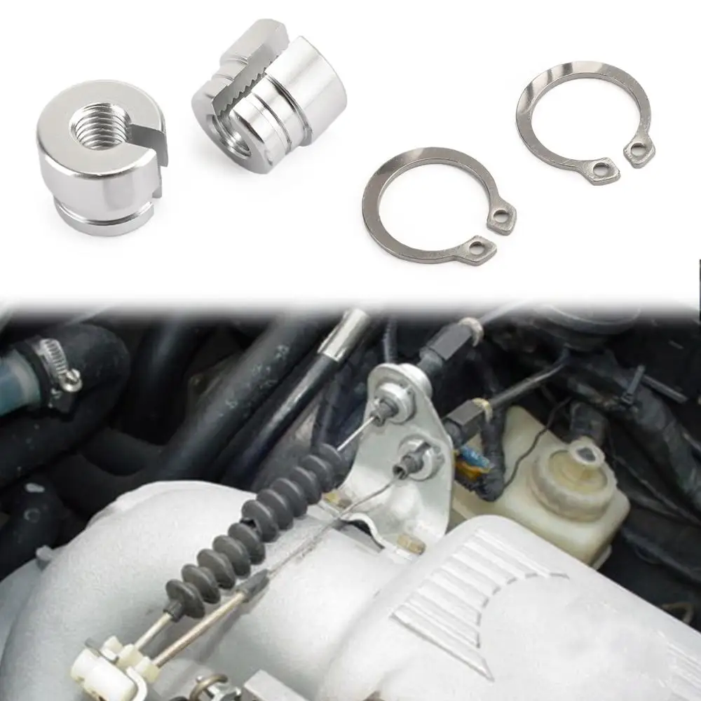 Areyourshop Billet Aluminum Throttle Bushing For BMW E30 E34 E28 E39 E36 M20 M30 M50 S14 M60 Throttle Cables Bushings Car Parts
Areyourshop Billet Aluminum Throttle Bushing For BMW E30 E34 E28 E39 E36 M20 M30 M50 S14 M60 Throttle Cables Bushings Car Parts