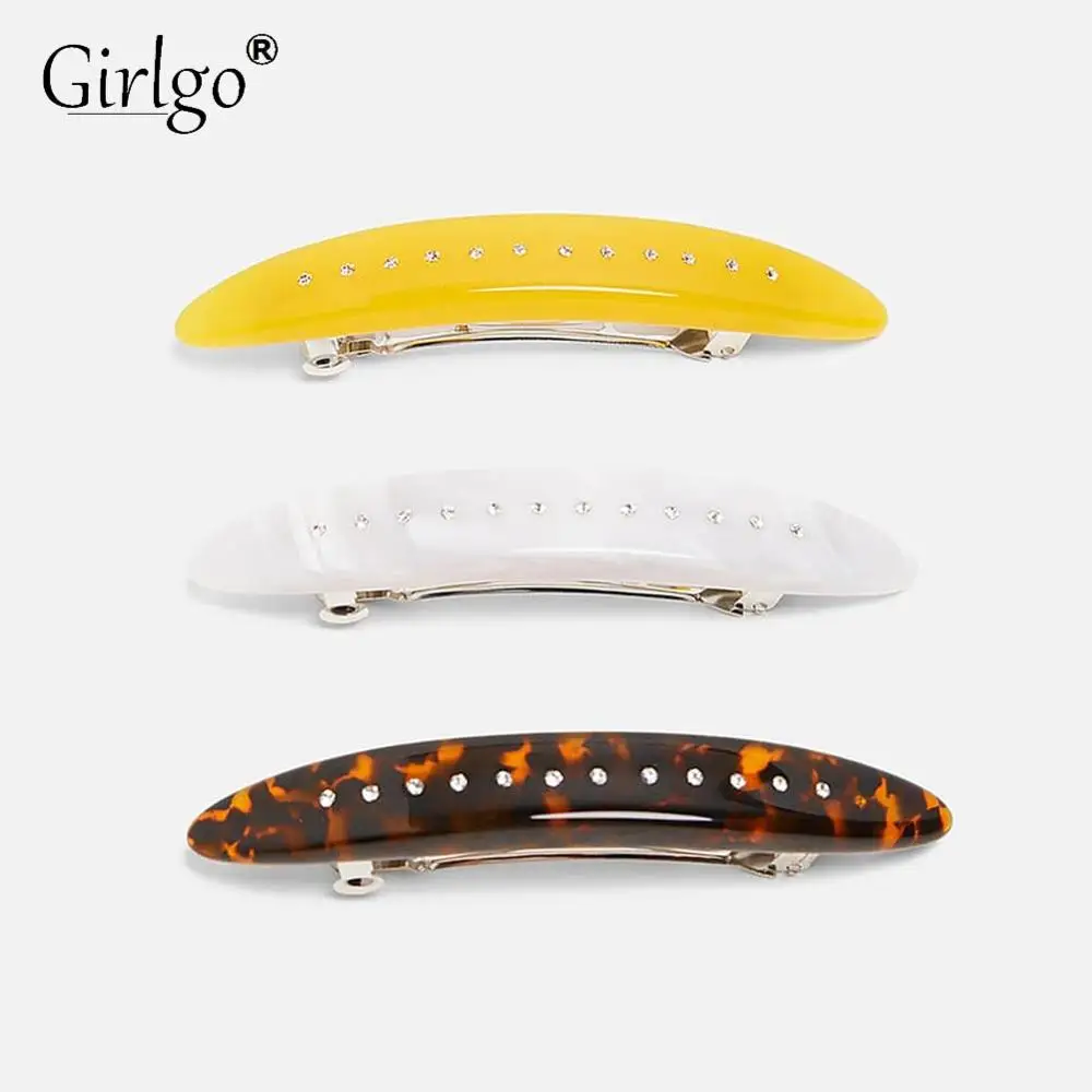 Girlgo Bohemian Acrylic ZA Barrette Set for Women Trendy Bling Crystal Hair Clip Pins Bobby Pins Bridal Hair Accessories Jewelry
Girlgo Bohemian Acrylic ZA Barrette Set for Women Trendy Bling Crystal Hair Clip Pins Bobby Pins Bridal Hair Accessories Jewelry