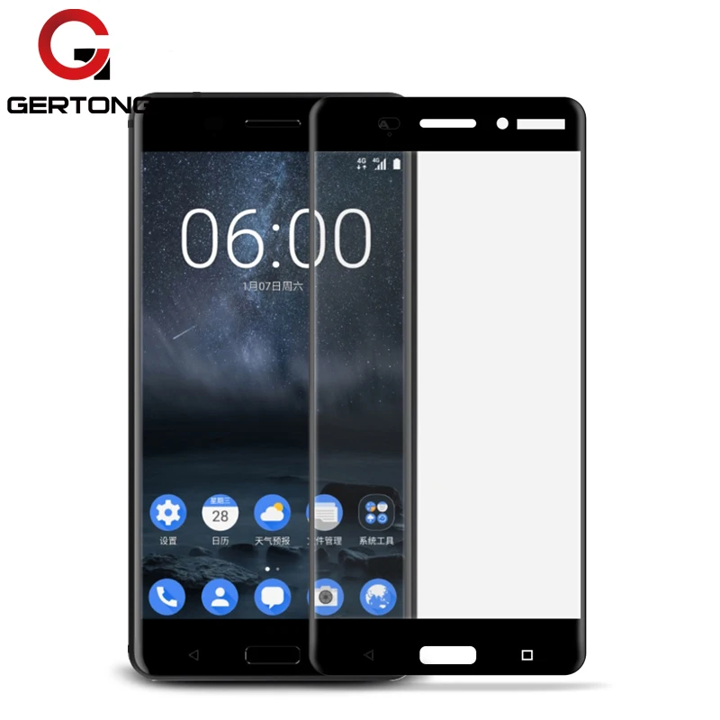 GerTong Full Cover Tempered Glass For Nokia 6 5 3 Screen Protector Nokia5 8 7 2 Toughened Protective Film For Nokia3 2018 Guard
GerTong Full Cover Tempered Glass For Nokia 6 5 3 Screen Protector Nokia5 8 7 2 Toughened Protective Film For Nokia3 2018 Guard