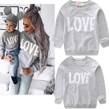 Parents and Children Clothes Autumn Letter Cute Baby Girl Boy and Mom Dad Clothes Toddler Unisex Fashion Family Matching Outfits
Parents and Children Clothes Autumn Letter Cute Baby Girl Boy and Mom Dad Clothes Toddler Unisex Fashion Family Matching Outfits
