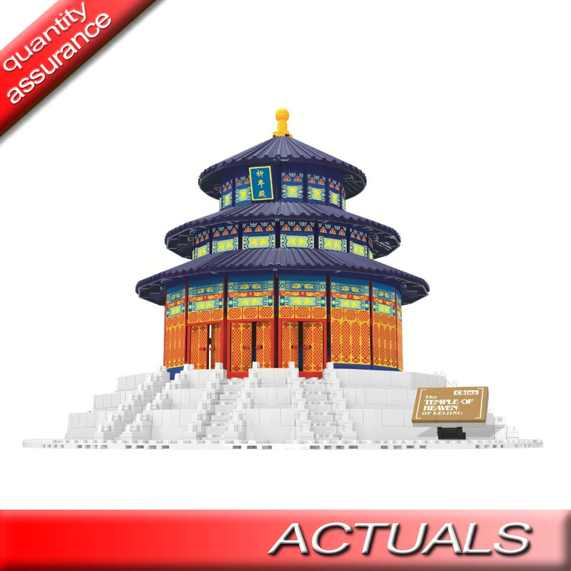 Wange 8020 1052pcs BEIJING TEMPLE OF HEAVEN Structure Building Blocks Kids Educational Bricks Gift Creator
Wange 8020 1052pcs BEIJING TEMPLE OF HEAVEN Structure Building Blocks Kids Educational Bricks Gift Creator