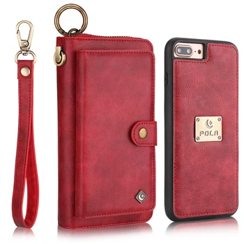 For iPhone 6 7 8 Multifunction Zipper Bag Case Handstrap Split Wallet Leather Case Phone Waist Bag Cover for Apple iPhone 8Plus
For iPhone 6 7 8 Multifunction Zipper Bag Case Handstrap Split Wallet Leather Case Phone Waist Bag Cover for Apple iPhone 8Plus