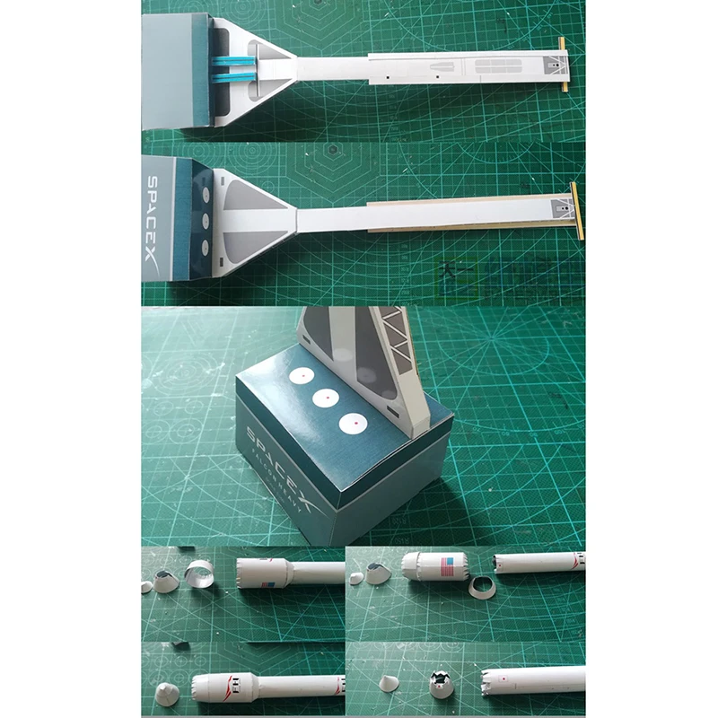2019 Hot 1:160 SpaceX Falcon Heavy-duty Rocket 3D Paper Model Puzzle Student Hand Class DIY Space Papermodel Toy
2019 Hot 1:160 SpaceX Falcon Heavy-duty Rocket 3D Paper Model Puzzle Student Hand Class DIY Space Papermodel Toy