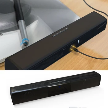 SOONHUA Wireless Bluetooth SoundBar Stereo Speakers HIFI Home TV Support U-disk/TF Card/AUX-IN
SOONHUA Wireless Bluetooth SoundBar Stereo Speakers HIFI Home TV Support U-disk/TF Card/AUX-IN