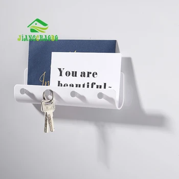 JiangChaoBo Entrance Door Porch Shelf Wall Key Hanging Wall Glue Personality Creative Hook Storage Rack
JiangChaoBo Entrance Door Porch Shelf Wall Key Hanging Wall Glue Personality Creative Hook Storage Rack