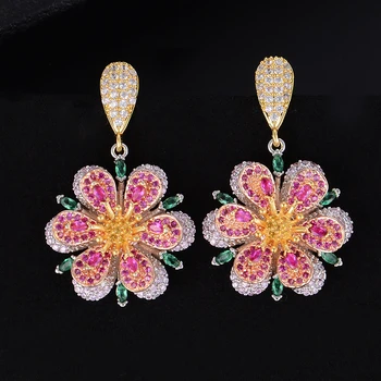 GODKI 37mm Luxury Flower Blossom Cluster Fashion Cubic Zirconia American Wedding Party Earring High End Jewelry for Women
GODKI 37mm Luxury Flower Blossom Cluster Fashion Cubic Zirconia American Wedding Party Earring High End Jewelry for Women