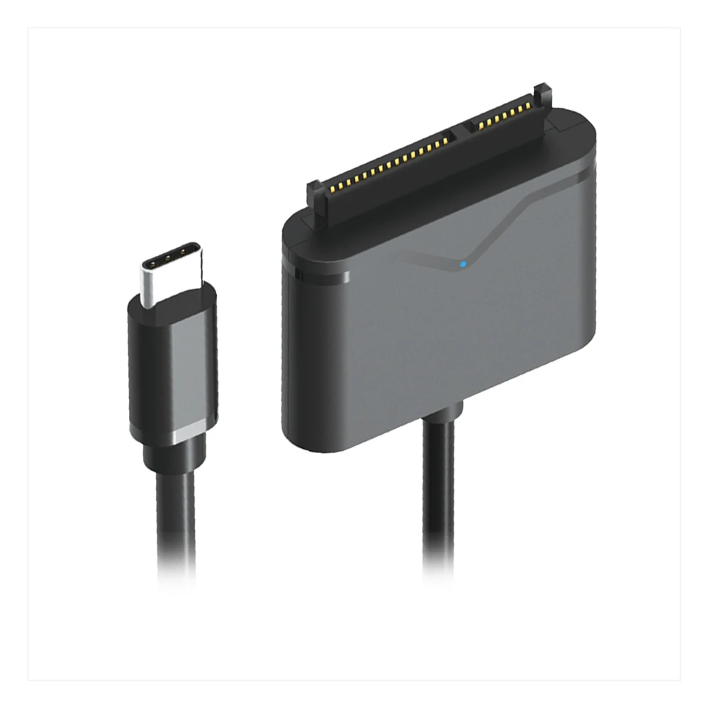 SATA Cable SATA to Type-C Adapter for 2.5" and 3.5" External SSD HDD Hard Drive Converter Case
SATA Cable SATA to Type-C Adapter for 2.5" and 3.5" External SSD HDD Hard Drive Converter Case