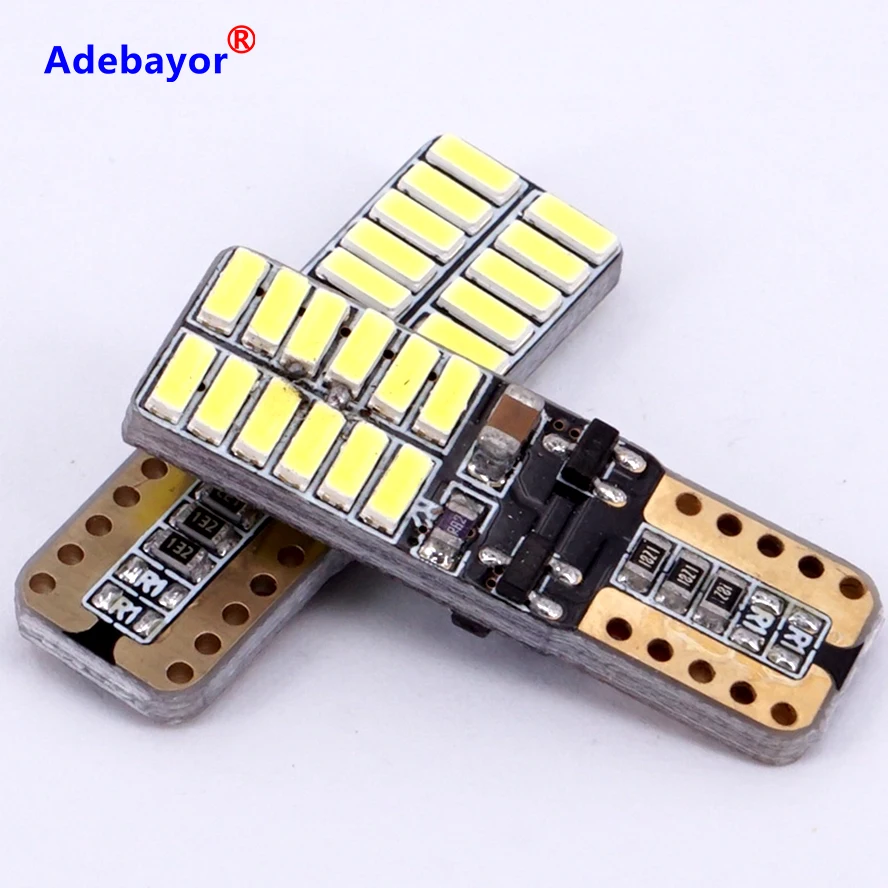 100X Car Auto LED T10 194 W5W Canbus 24 SMD 4014 LED Light Bulb No error led parking car styling Fog light Auto univera lamps
100X Car Auto LED T10 194 W5W Canbus 24 SMD 4014 LED Light Bulb No error led parking car styling Fog light Auto univera lamps