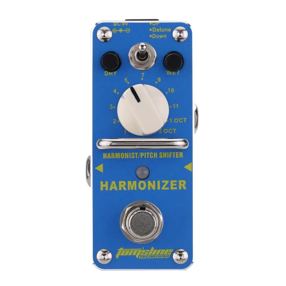 AROMA AHAR-3 Harmonizer Guitar Pedal Harmonist/Pitch Shifter Guitar Effect Pedal Mini Single Effect Guitar Parts & Accessories
AROMA AHAR-3 Harmonizer Guitar Pedal Harmonist/Pitch Shifter Guitar Effect Pedal Mini Single Effect Guitar Parts & Accessories