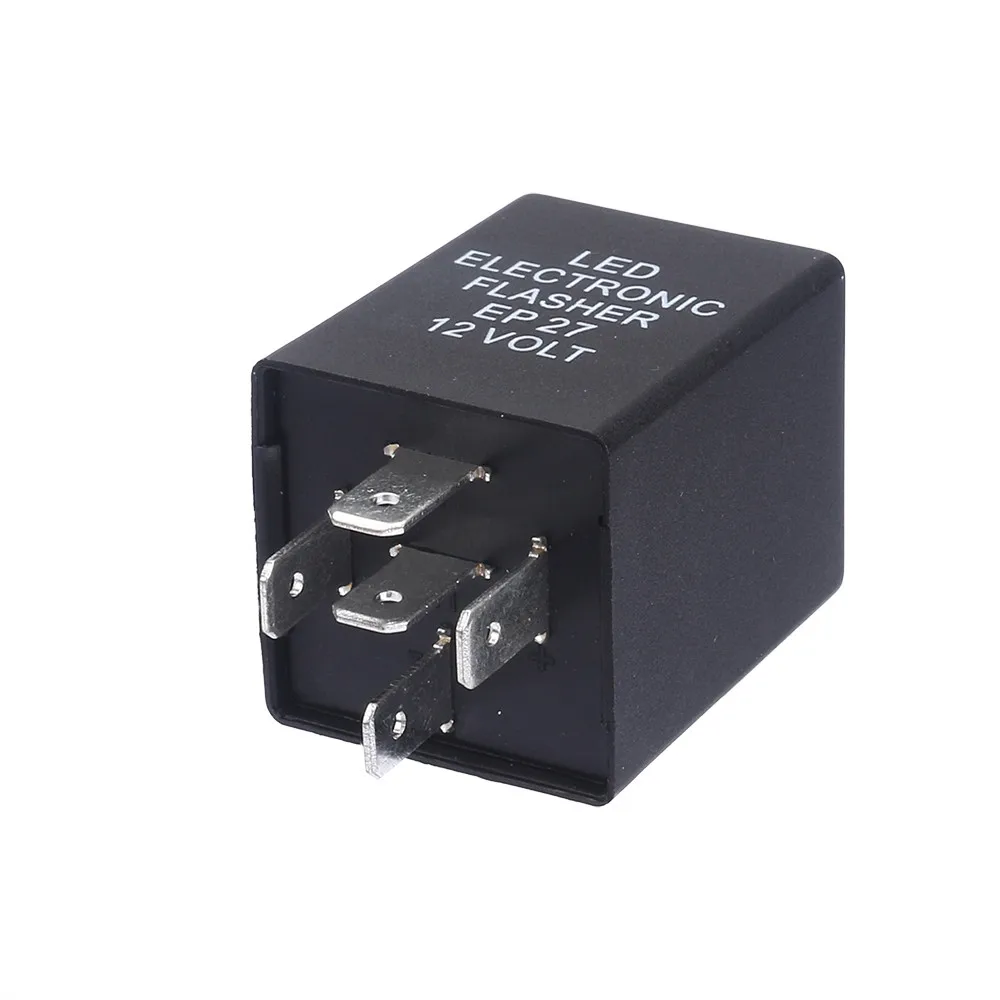 2016 12V Universal 5-Pin EP27 FL27 Electronic Flasher Relay FIX Motorcycle Turn Signal LED Lamp Hyper Flash For Honda For Yamaha
2016 12V Universal 5-Pin EP27 FL27 Electronic Flasher Relay FIX Motorcycle Turn Signal LED Lamp Hyper Flash For Honda For Yamaha
