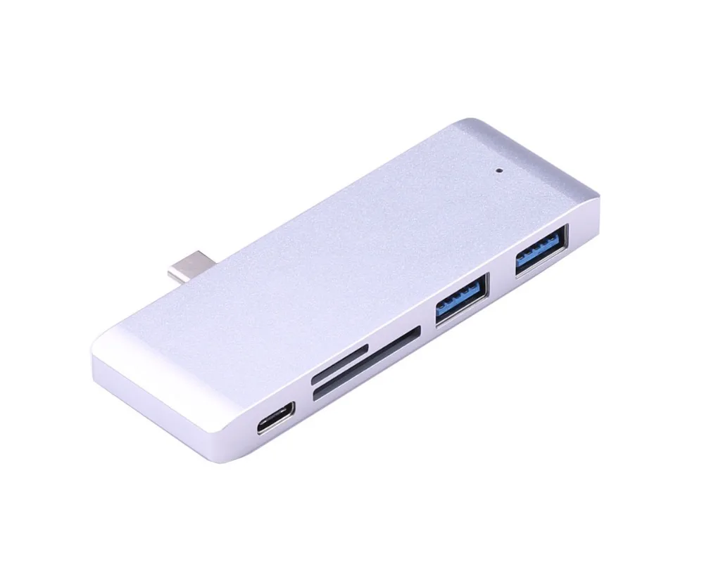 High Quality 5 port Type C Hub USB C USB 3.0 Combo Micro SD/SD SDHC SDXC TF Card Reader With Charger Charging Port for Macbook
High Quality 5 port Type C Hub USB C USB 3.0 Combo Micro SD/SD SDHC SDXC TF Card Reader With Charger Charging Port for Macbook
