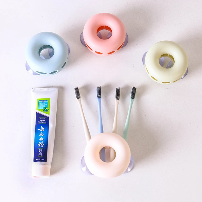 1pc Creative 4 Position Wall Suction Hooks Tooth Brush Holder Sucker Toothbrush Holder Space-saving Home Bathroom Sets
1pc Creative 4 Position Wall Suction Hooks Tooth Brush Holder Sucker Toothbrush Holder Space-saving Home Bathroom Sets