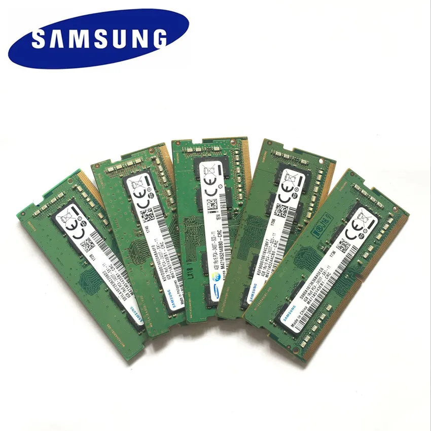 Samsung DDR4 4G Laptop Memory RAM 4GB PC4 2400T Memoria DRAM Stick for Notebook 100% Original
Samsung DDR4 4G Laptop Memory RAM 4GB PC4 2400T Memoria DRAM Stick for Notebook 100% Original