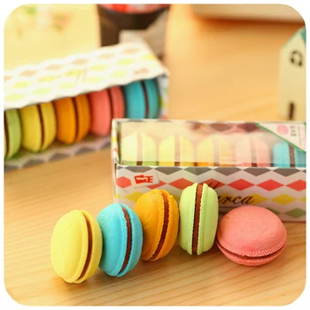 5 pcs/lot Novelty Macaron Rubber Eraser Creative Kawaii Stationery School Supplies Papelaria Gift for Kids
5 pcs/lot Novelty Macaron Rubber Eraser Creative Kawaii Stationery School Supplies Papelaria Gift for Kids
