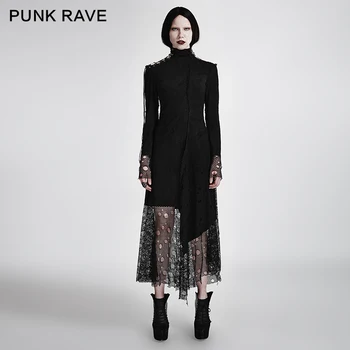 PUNK RAVE Women Steampunk Vintage Black Autumn Long Dress Hollow Out Sexy Women Evening Party Formal Dresses
PUNK RAVE Women Steampunk Vintage Black Autumn Long Dress Hollow Out Sexy Women Evening Party Formal Dresses