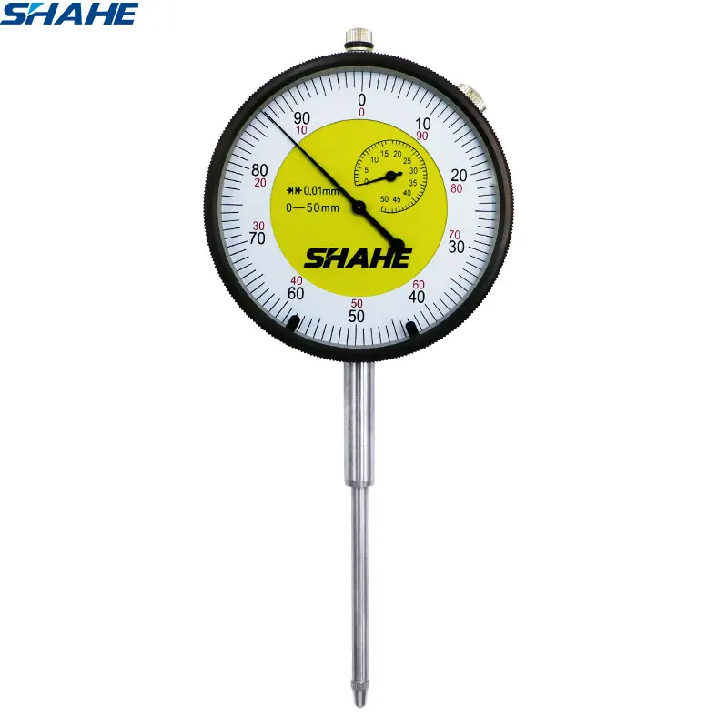 shahe 0- 50 mm analog dial indicator measuring tools 0-50 mm Metric Dial Indicator gauge Precision Micrometer Measuring Tools
shahe 0- 50 mm analog dial indicator measuring tools 0-50 mm Metric Dial Indicator gauge Precision Micrometer Measuring Tools