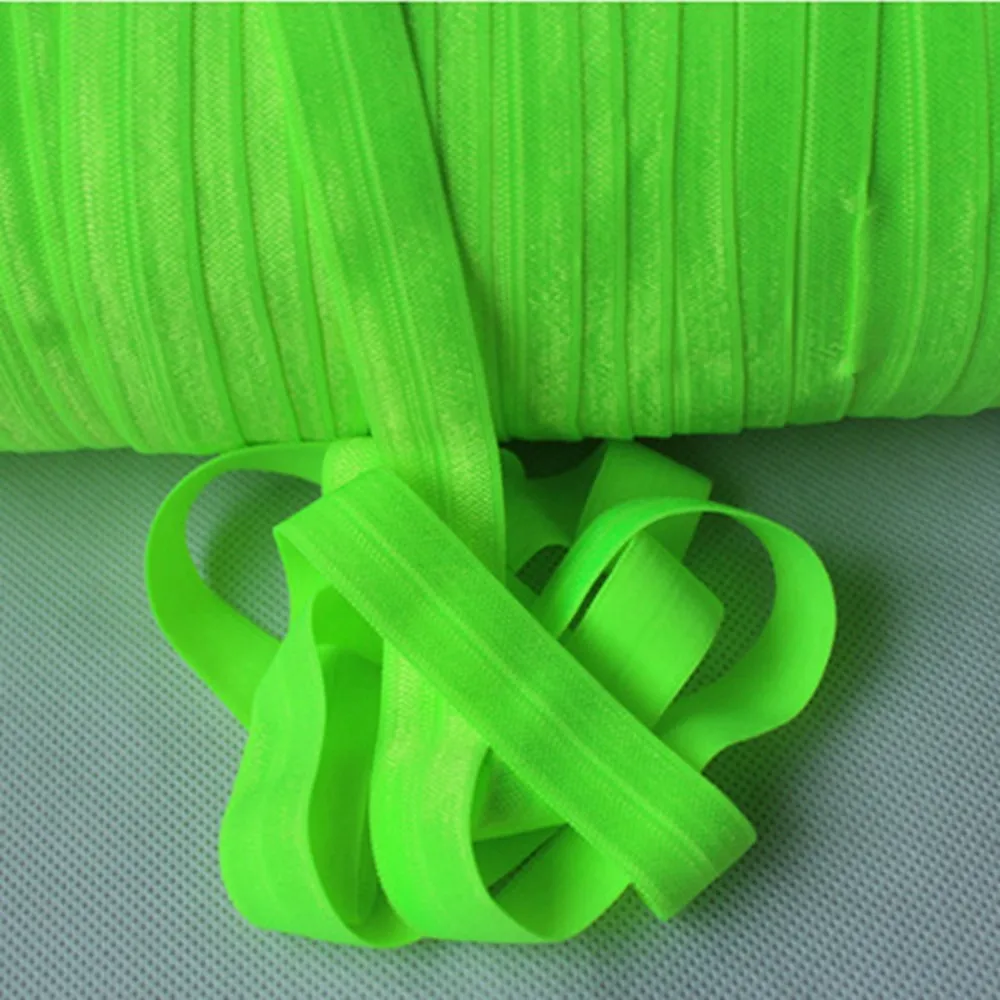 T.R RIBBON #544 key lime 5/8" FOE elastic, solid Fold Over Elastic FOE for Headbands 50yards and 100yards/lot
T.R RIBBON #544 key lime 5/8" FOE elastic, solid Fold Over Elastic FOE for Headbands 50yards and 100yards/lot