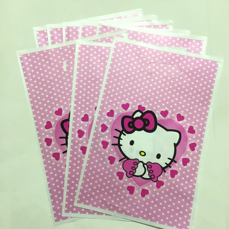 10pcs Gift Bags Hello Kitty KT Pink Gift Bag Cartoon Theme Birthday Party Gift Bags For Boy Girl Kids Wedding Enaggement
10pcs Gift Bags Hello Kitty KT Pink Gift Bag Cartoon Theme Birthday Party Gift Bags For Boy Girl Kids Wedding Enaggement