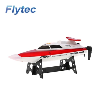 

Flytec Feilun FT007 2.4G 4CH 20km/ High Speed Racing Remote Control RC Boat Super Speed RC Ship Speedboat For Kids