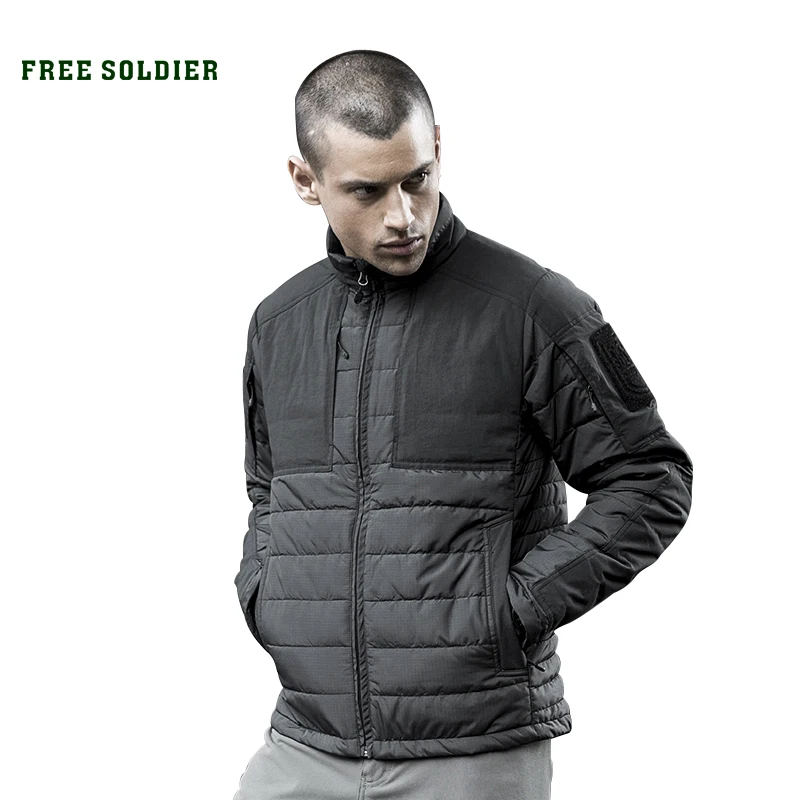 FREE SOLDIER Outdoor sports camping hiking tactical jacket, heat retaining anti-spot wear-resistant jacket / coat
FREE SOLDIER Outdoor sports camping hiking tactical jacket, heat retaining anti-spot wear-resistant jacket / coat