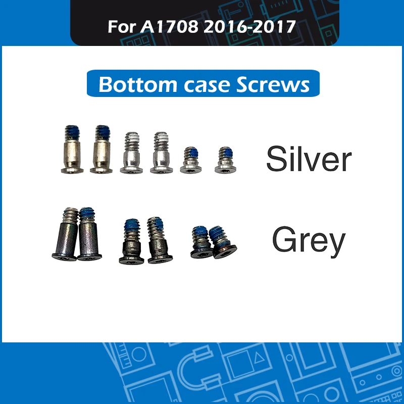 50set/Lot A1708 Replacement Bottom Case Screws for Macbook Pro Retina 13" A1708 Lower Cover Screws 2016 2017 MLL42 MPXQ2
50set/Lot A1708 Replacement Bottom Case Screws for Macbook Pro Retina 13" A1708 Lower Cover Screws 2016 2017 MLL42 MPXQ2