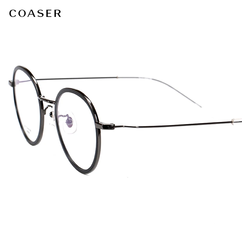 New Fashiona Vintage Brand Designer Round Titanium glasses frame women Myopi Eyewear men Optical Prescription Eyeglasses frames
New Fashiona Vintage Brand Designer Round Titanium glasses frame women Myopi Eyewear men Optical Prescription Eyeglasses frames