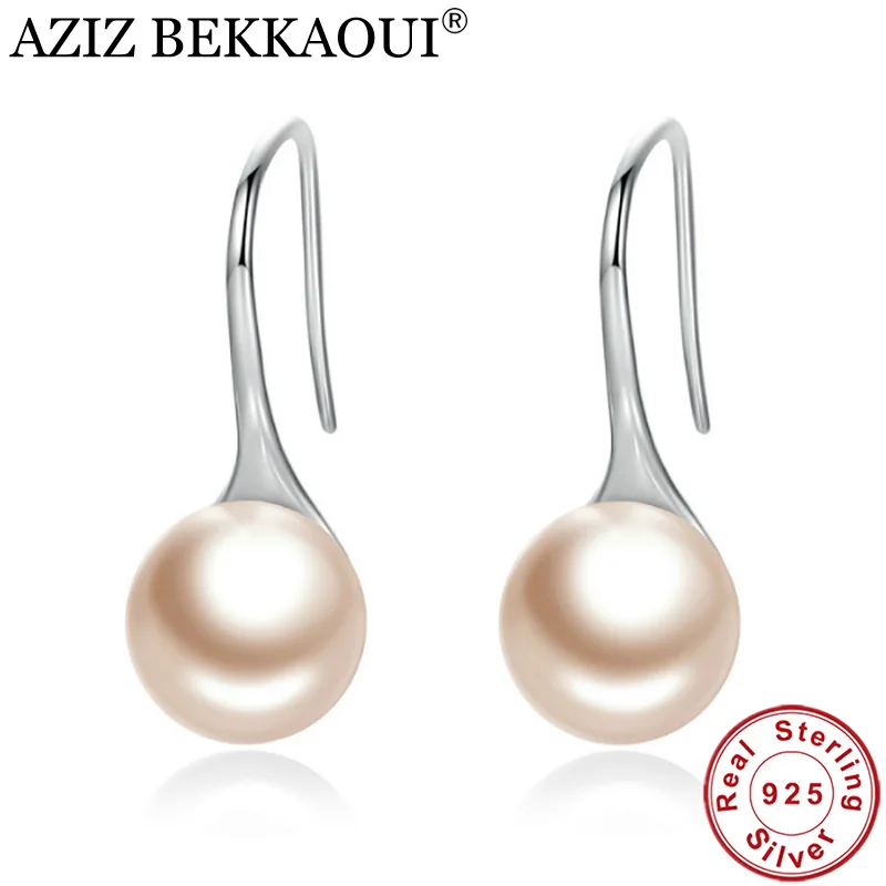 Женские классические серьги-подвески AZIZ BEKKAOUI элегантные длинные серьги из