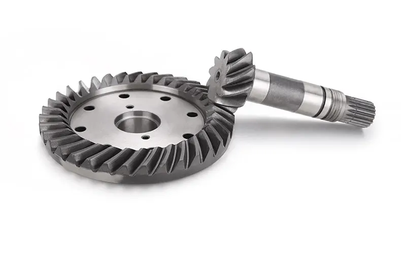 set of spiral bevel gear with shaft for front axle for Dongfeng tractor, part number: 554.31C.204+554.31C.201
set of spiral bevel gear with shaft for front axle for Dongfeng tractor, part number: 554.31C.204+554.31C.201
