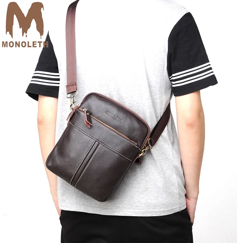 MONOLETH 2018 NEW Genuine Leather Bag Men Messenger Bag Ipad Laptop Male Man Casual Shoulder Crossbody bags Handbags
MONOLETH 2018 NEW Genuine Leather Bag Men Messenger Bag Ipad Laptop Male Man Casual Shoulder Crossbody bags Handbags