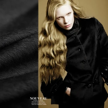 Black Suri alpacas fabric king of the fabric ultra-high-end fabrics 53% Suri alpaca + 43% wool + 4% nylon 640grams per metre
Black Suri alpacas fabric king of the fabric ultra-high-end fabrics 53% Suri alpaca + 43% wool + 4% nylon 640grams per metre
