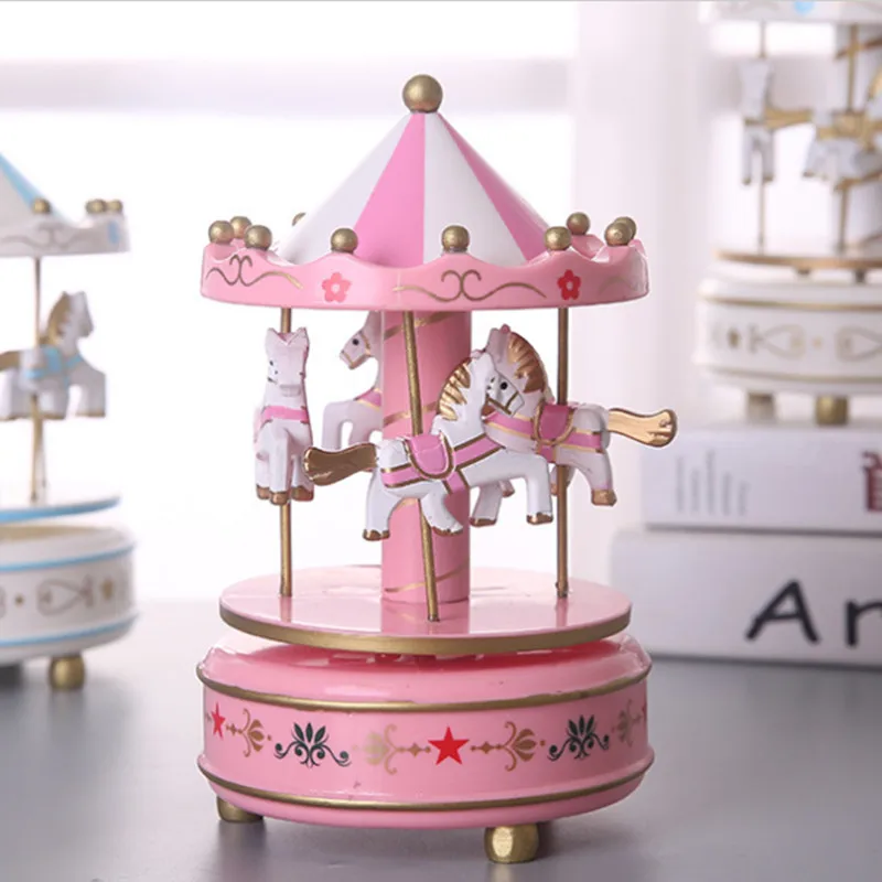 Merry-Go-Round Wooden Music Box Ballerina Carousel horse Music Boxes Christmas Wedding Birthday Gift Drop Shipping
Merry-Go-Round Wooden Music Box Ballerina Carousel horse Music Boxes Christmas Wedding Birthday Gift Drop Shipping