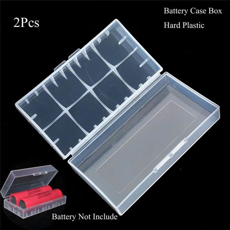 2Pcs/Pack Hard Plastic full Case Cover Holder 18650 CR123A 16340 Battery Storage Box Container Bag Case Organizer Box Case
2Pcs/Pack Hard Plastic full Case Cover Holder 18650 CR123A 16340 Battery Storage Box Container Bag Case Organizer Box Case