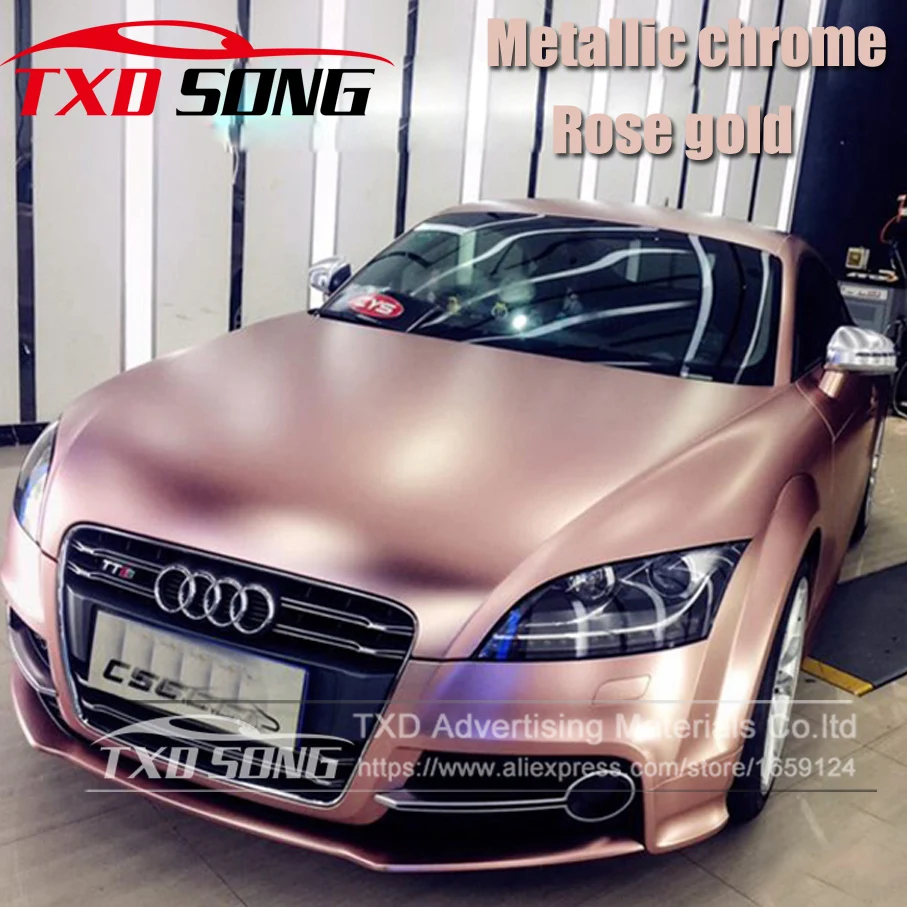 10/20/30/40/50/60X152CM/LOT New Arriva Rose Gold Satin Matte Chrome Metallic Vinyl Wrap Film Foil Pearl metal rose gold vinyl
10/20/30/40/50/60X152CM/LOT New Arriva Rose Gold Satin Matte Chrome Metallic Vinyl Wrap Film Foil Pearl metal rose gold vinyl