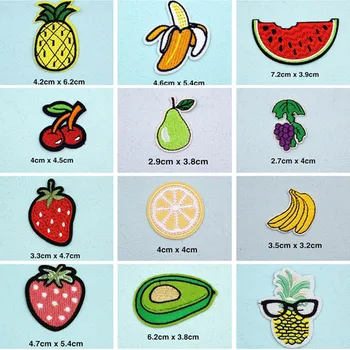 Cute Fruit Cartoon Patches Cap Shoe Iron On Embroidered Appliques DIY Apparel Accessories Patch For Clothing Fabric Badges BU15
Cute Fruit Cartoon Patches Cap Shoe Iron On Embroidered Appliques DIY Apparel Accessories Patch For Clothing Fabric Badges BU15