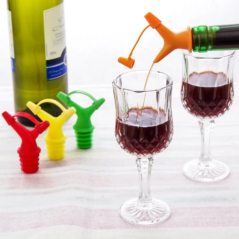 Kitchen Tools Silicone Double Head Soy Sauce Deflector Liquid Stopper For Oil Vinegar Pouring Wine Seasoning Kitchen Accessories
Kitchen Tools Silicone Double Head Soy Sauce Deflector Liquid Stopper For Oil Vinegar Pouring Wine Seasoning Kitchen Accessories