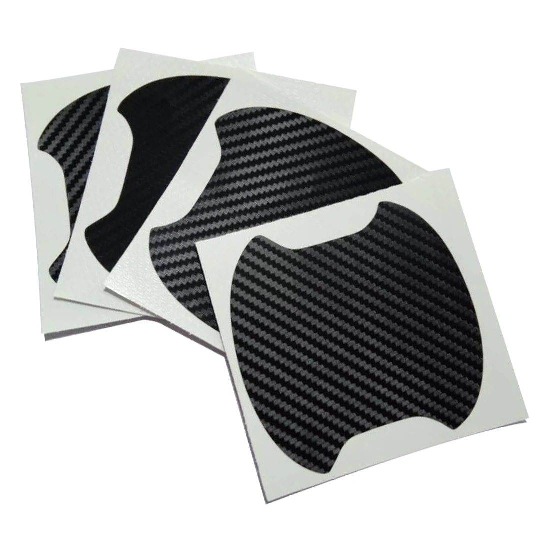4pcs Universal Car Door Handle Scratches Automobile Shakes Protective Vinyl Protector Films Car Handle