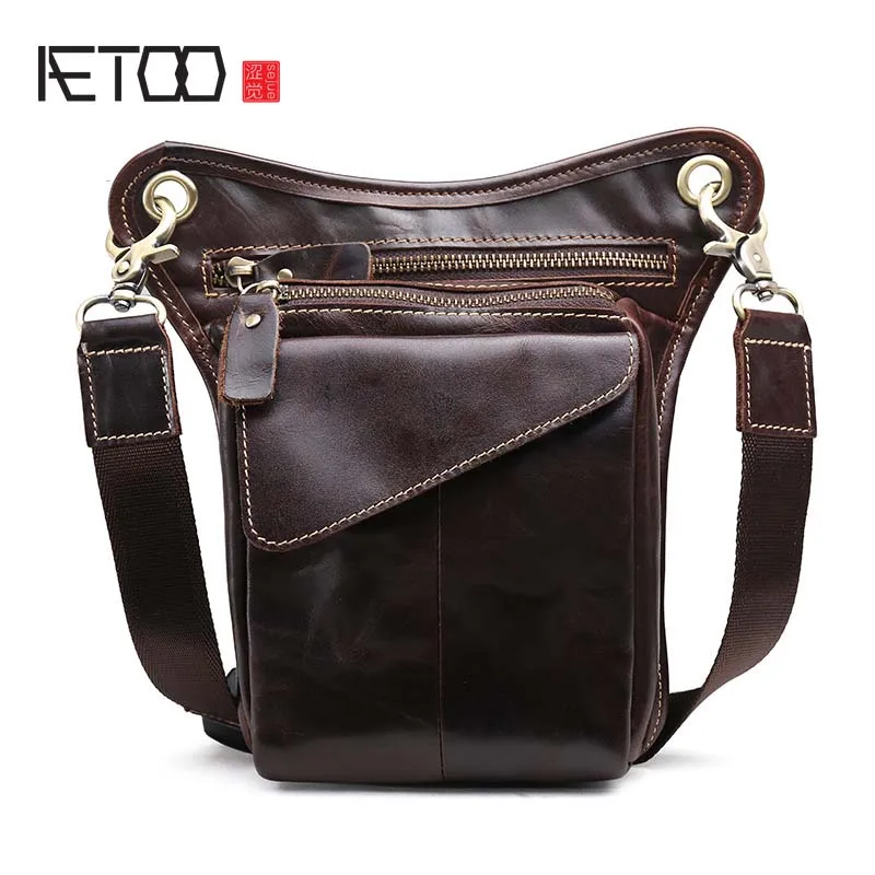 AETOO Vintage Genuine Leather Belt Bag Men's Waist Bag Leg Pouch Pack Mobile Phone Camera Organize Multi-function Casual Bags
AETOO Vintage Genuine Leather Belt Bag Men's Waist Bag Leg Pouch Pack Mobile Phone Camera Organize Multi-function Casual Bags