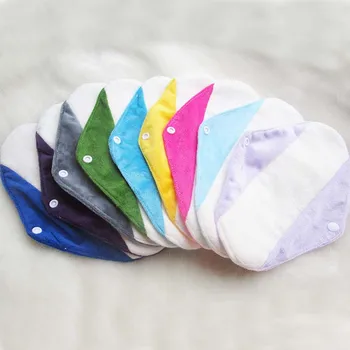 super soft minky plain color cloth menstrual pads with organic bamboo terry inner, washable sanitary pads with waterproof TPU
super soft minky plain color cloth menstrual pads with organic bamboo terry inner, washable sanitary pads with waterproof TPU