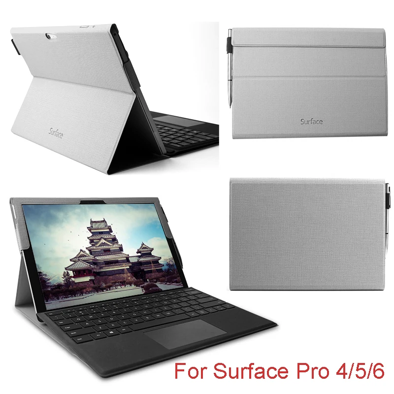Surface Pro 6 Case Cover Folio Stand Case Protective Sleeve for Microsoft Surface Pro 4/5/6 / New Surface Pro 2017
Surface Pro 6 Case Cover Folio Stand Case Protective Sleeve for Microsoft Surface Pro 4/5/6 / New Surface Pro 2017