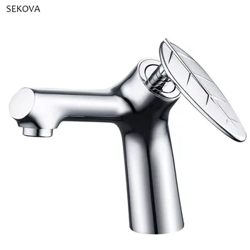 Leaf Design Single Handle Basin Water Tap Brass Bathroom Faucet Mirror Chrome Plated Single Hole Deck Mount Water Mixer
Leaf Design Single Handle Basin Water Tap Brass Bathroom Faucet Mirror Chrome Plated Single Hole Deck Mount Water Mixer