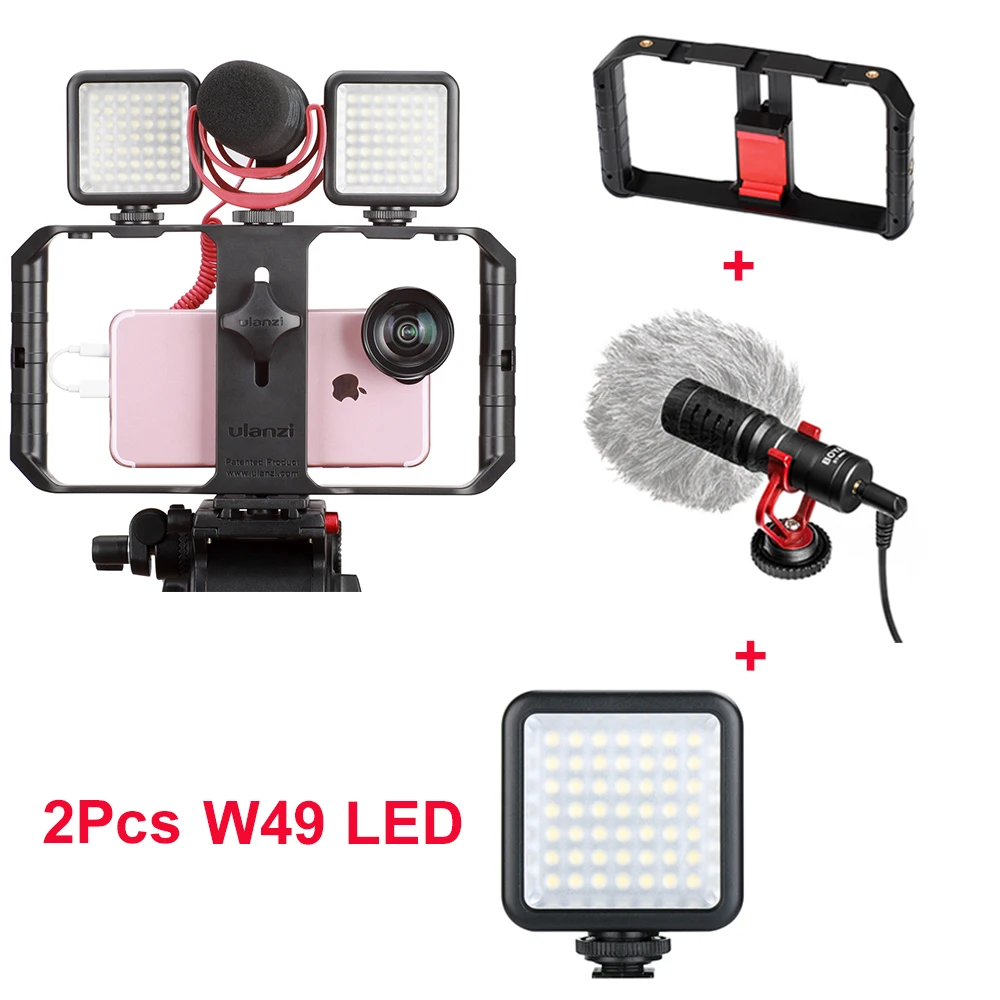 Professional Compact On-Camera Video Microphone Youtube Vlogging Recording Mic For IPhone Nikon Canon DSLR Camera Camcorder Set
Professional Compact On-Camera Video Microphone Youtube Vlogging Recording Mic For IPhone Nikon Canon DSLR Camera Camcorder Set