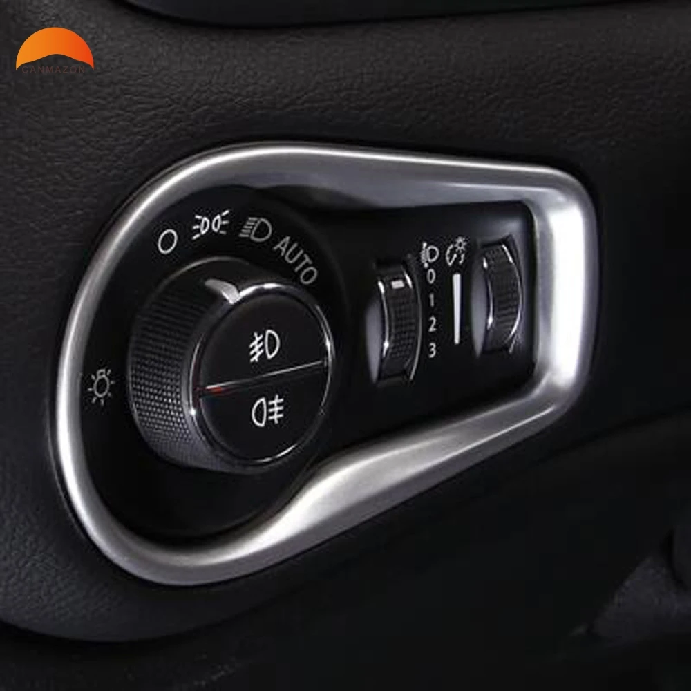 For Jeep Renegade 2014-2016 abs matte Inside Multifunction Headlight Button Cover Centre Control Trims Car Interior Headlight
For Jeep Renegade 2014-2016 abs matte Inside Multifunction Headlight Button Cover Centre Control Trims Car Interior Headlight