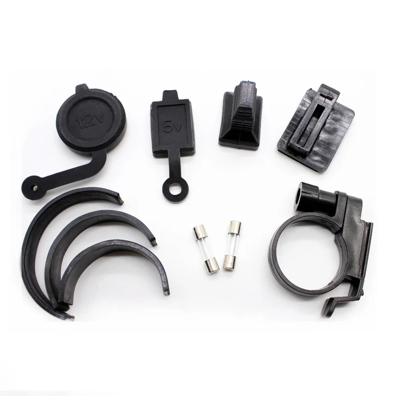 Nuoxintr 2.1A Weatherproof Motorcycle USB Cell phone GPS Cigarette Lighter Charger for 12V Harley Suzuki Yamaha Kawasaki BMW