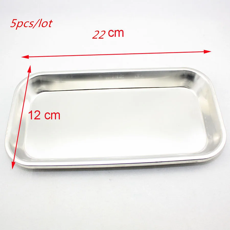 5PCS Hot Sale Dental Stainless Steel Medical Surgical Tray Dish Lab Instrument Tool Medical Devices Surgical Treatment supplies
5PCS Hot Sale Dental Stainless Steel Medical Surgical Tray Dish Lab Instrument Tool Medical Devices Surgical Treatment supplies