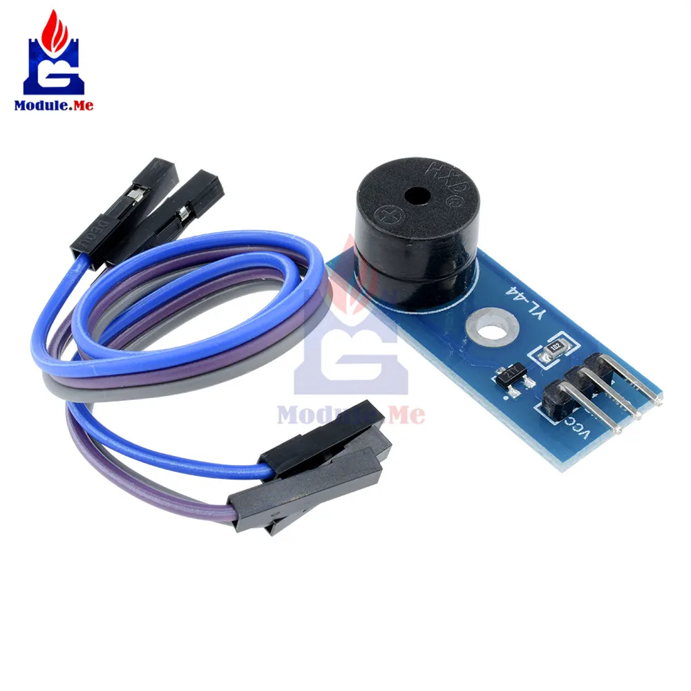 2PCS/Lot Active Buzzer Sensor Beep Alarm Module for Arduino Smart Car 3.3 -5V MCU IO Port with 3 Pins Dupont Line
2PCS/Lot Active Buzzer Sensor Beep Alarm Module for Arduino Smart Car 3.3 -5V MCU IO Port with 3 Pins Dupont Line