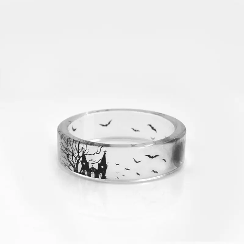Fashion Punk Castle and Bat Landscape inside Rings Women Men ring Handmade Jewelry Anelli donna Anillos Mujer for Party BS-0013N
Fashion Punk Castle and Bat Landscape inside Rings Women Men ring Handmade Jewelry Anelli donna Anillos Mujer for Party BS-0013N