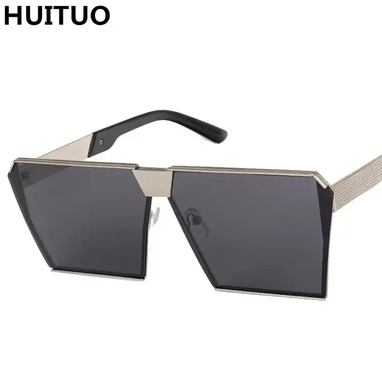 HUITUO 2017 новые модные квадратные Роскошные брендовые дизайнерские солнцезащитные