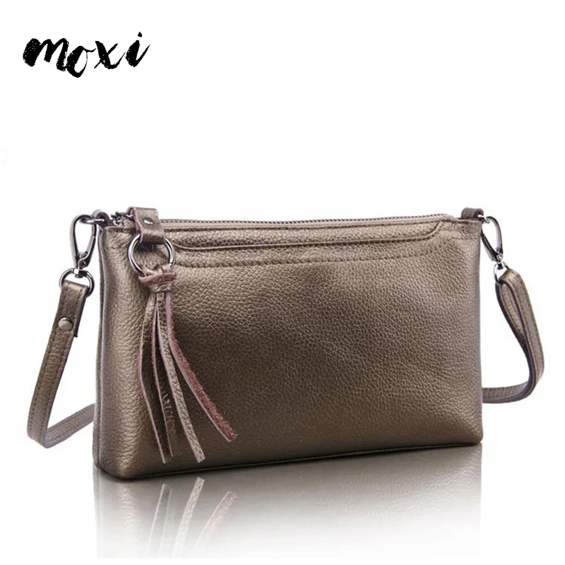 MOXI Daily Female Messenger Bag Genuine Leather Women's Shoulder Bags Leisure Solid Color Designer Ladies Crossbody Bag
MOXI Daily Female Messenger Bag Genuine Leather Women's Shoulder Bags Leisure Solid Color Designer Ladies Crossbody Bag