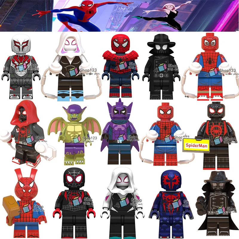 Marvel Spiderman Spider Man: Far From Home Movie Ham Gwen Spider Avengers Endgame Building Blocks Toys Children
Marvel Spiderman Spider Man: Far From Home Movie Ham Gwen Spider Avengers Endgame Building Blocks Toys Children